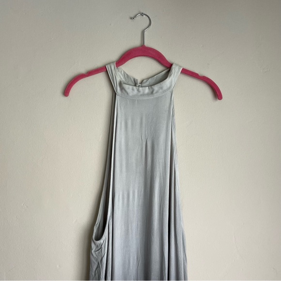 Mona B / Gray Ombré High Low Flowy Dress - Picture 4 of 11